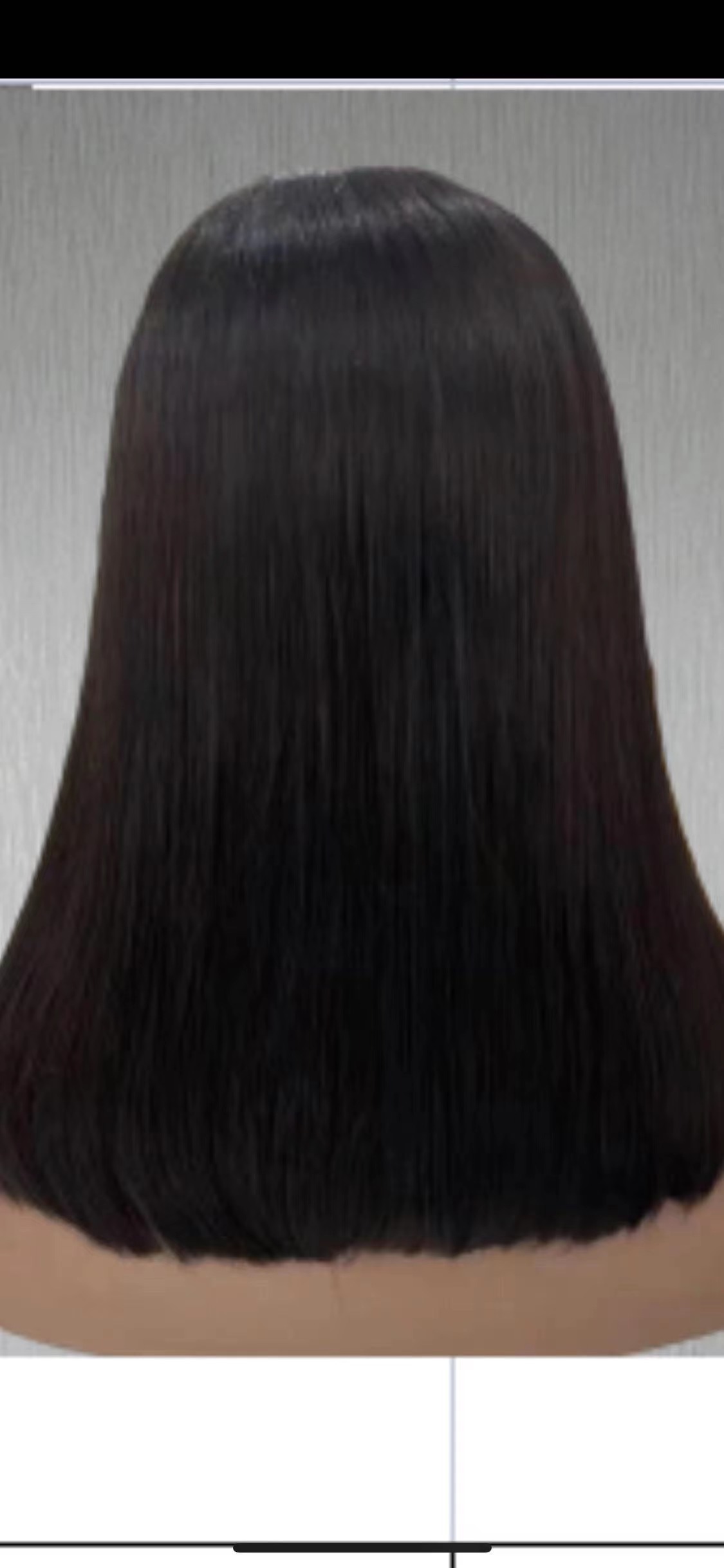 16inches 13x4frontal human hair wig