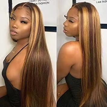 24inches 13x4frontal human hair wig