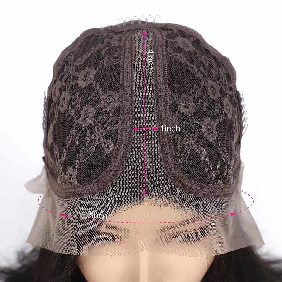 12Inch Short Bob Human Hair T Part Lace Frontal Wig