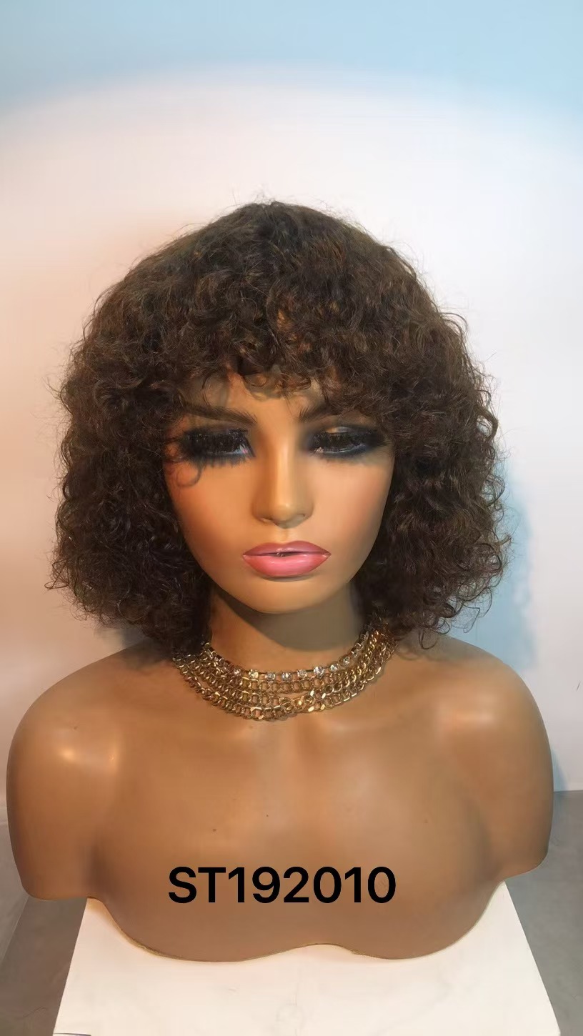 10 inches of human hair wig