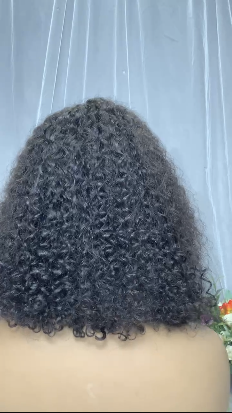 14inches  of Human Hair Wig