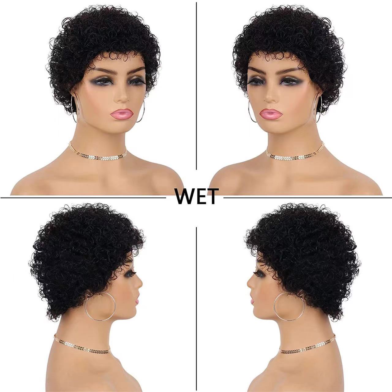 Human hair wig