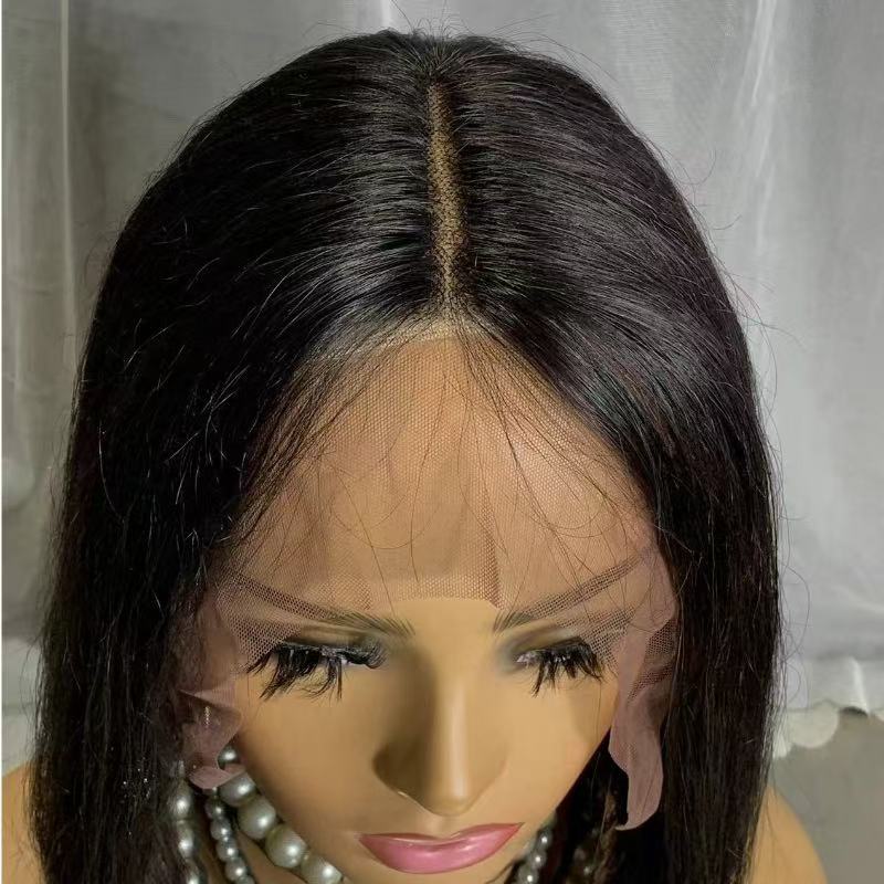 10 inches of human hair bobo wig