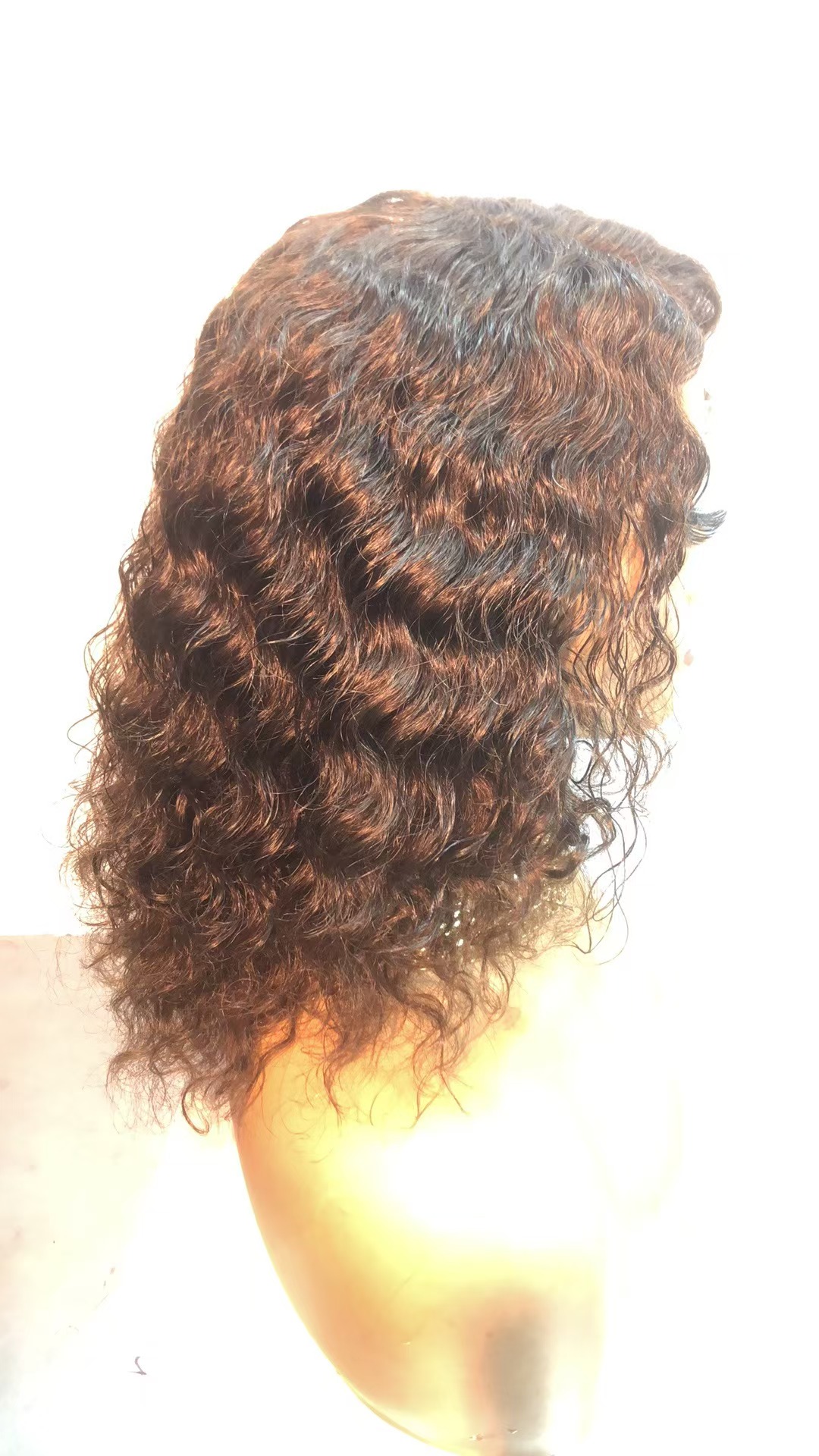 12inches human hair wig