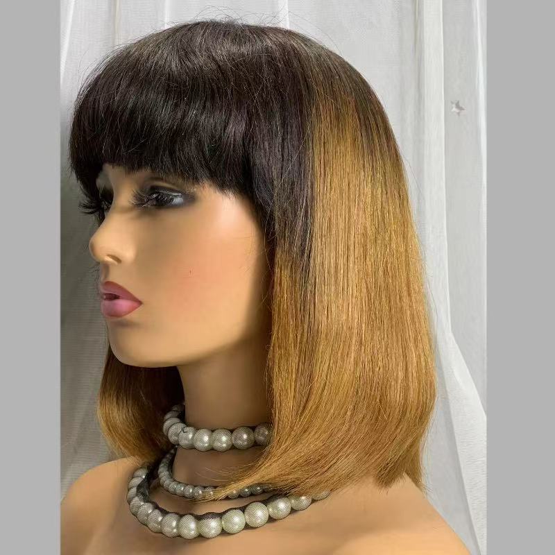  Beautyiful human hair wig