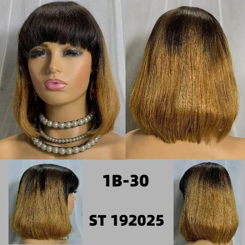  Beautyiful human hair wig