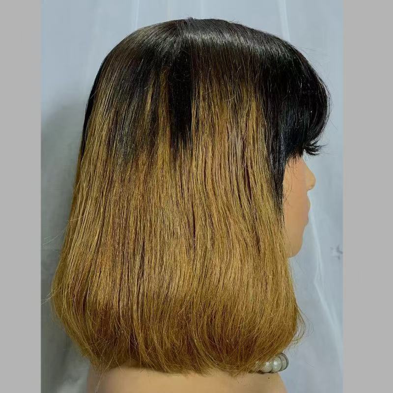  Beautyiful human hair wig