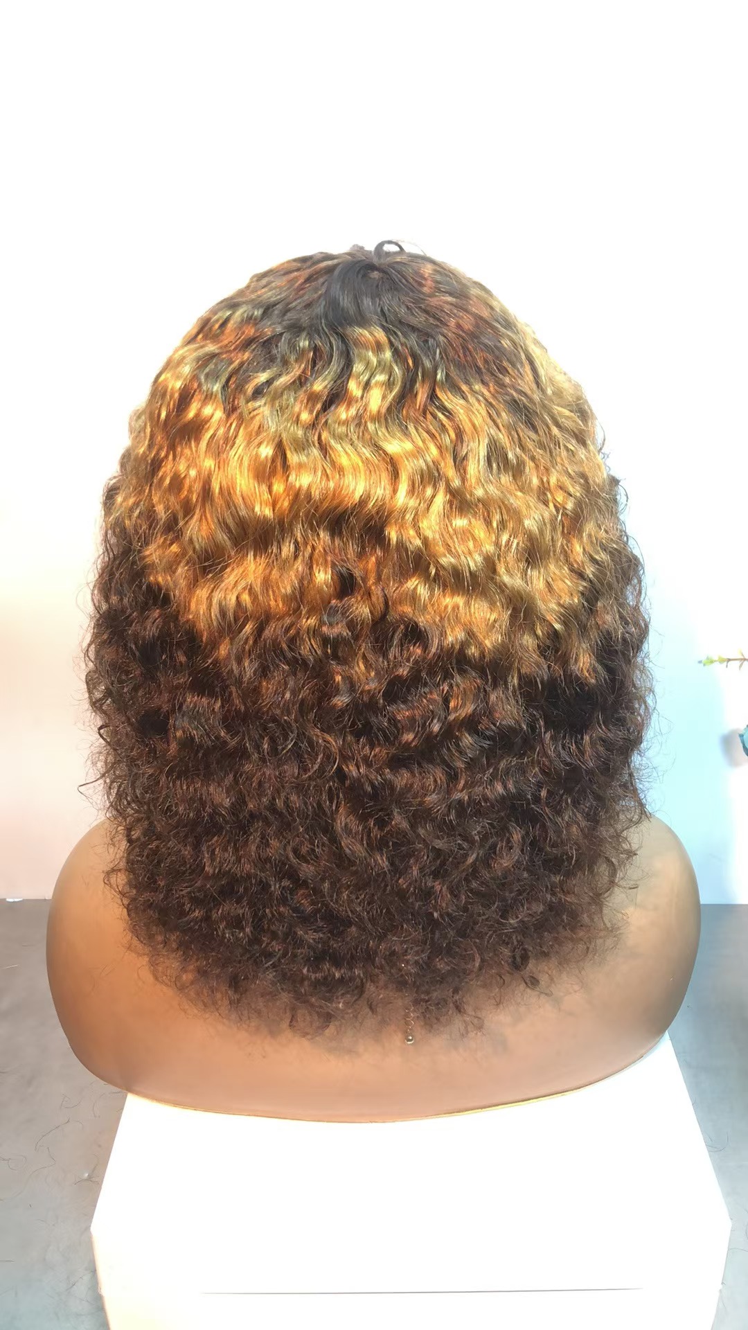 10 inches of human hair wig